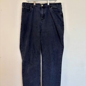 Nap Jeans for big butts Black denim